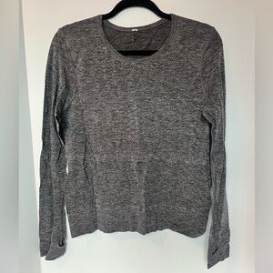 Lululemon Grey Long Sleeve Shirt
